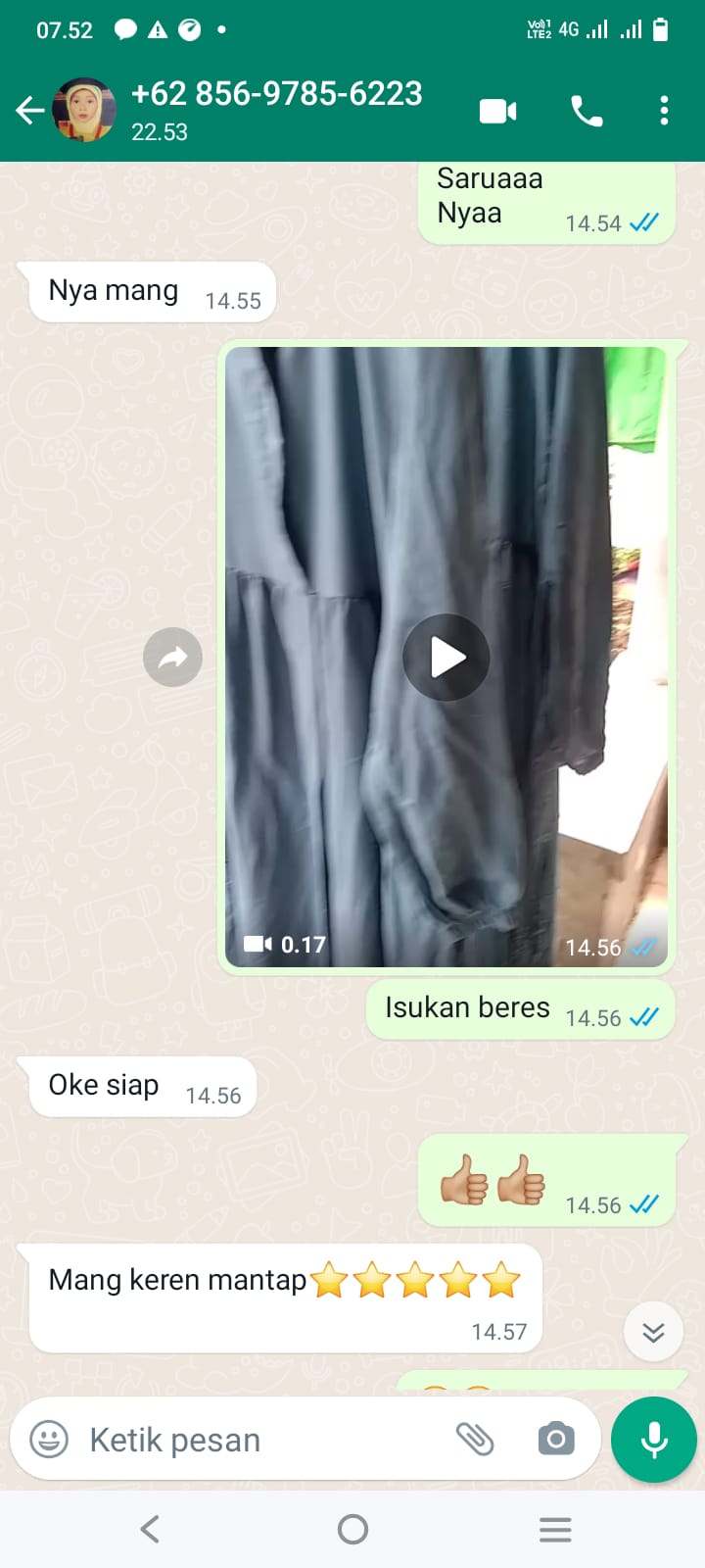 Harga Wantex Baju Dan Celana Anti Luntur  Padang